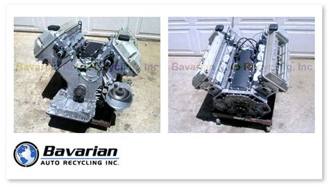 Used BMW 740i Engine E39 BMW 740iL OEM BMW Replacement Engine