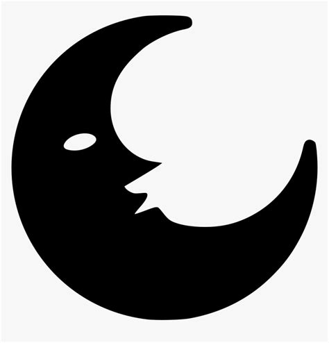 Moon Emoji Png -moon Clipart Transparent Background - Half Moon Png ...