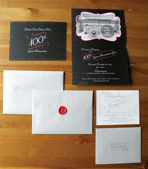 Papyrus Muse: {100 Year Anniversary Invitations}