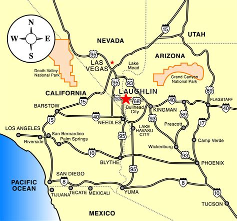 Driving Directions To Laughlin Nevada - Adiana Klarrisa