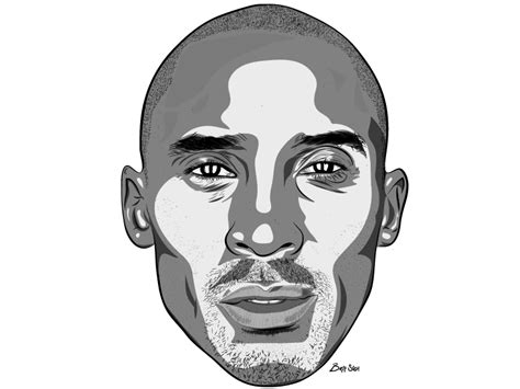 Kobe Bryant Drawing at PaintingValley.com | Explore collection of Kobe ...