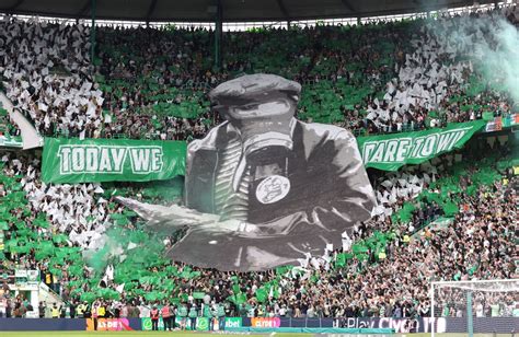 Celtic ultras the Green Brigade unveil giant 'Battle of Bogside' tifo ...