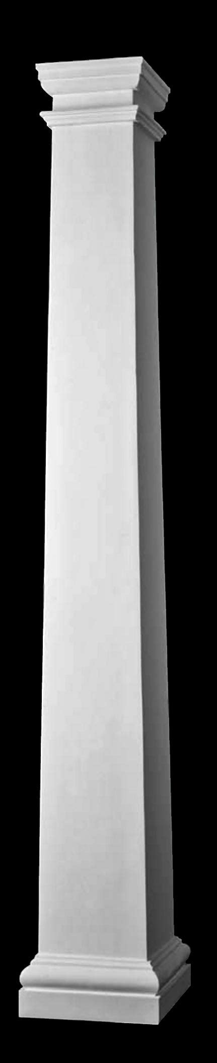 PolyStone® Columns - Square, Tapered Composite Column | CSI Trade Code ...