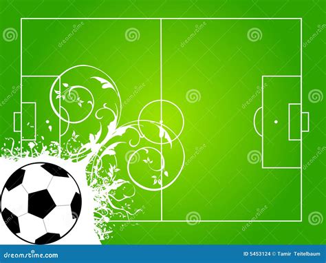 Football court stock illustration. Illustration of court - 5453124