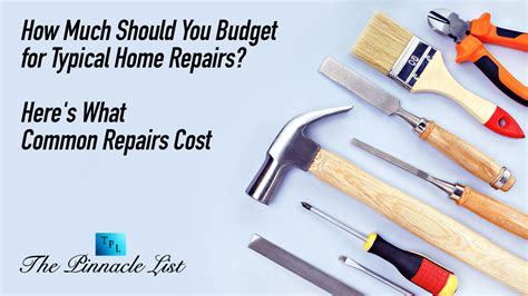 How Much Should You Budget for Typical Home Repairs? Here’s What Common ...