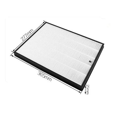 Replacement HEPA Filter Air Purifier Parts 365*277*25mm For Air ...