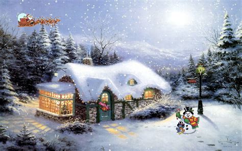 🔥 [120+] Christmas Cottage Wallpapers | WallpaperSafari