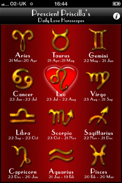 Daily Love Horoscopes App for iPad - iPhone - Lifestyle