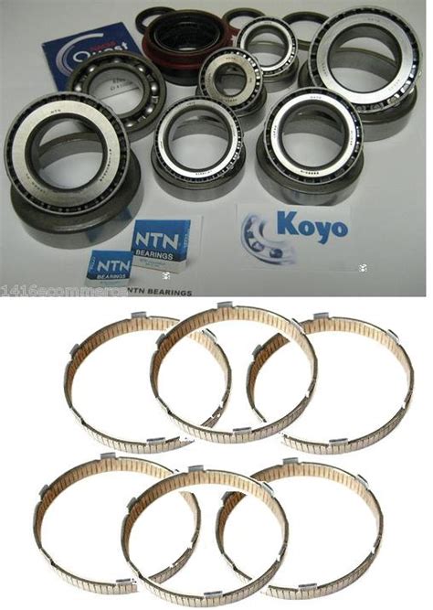 NV5600 TRANSMISSION REBUILD KIT WITH SYNCHRO RINGS FITS '01-'05 DODGE RAM DIESEL (BK492WS ...