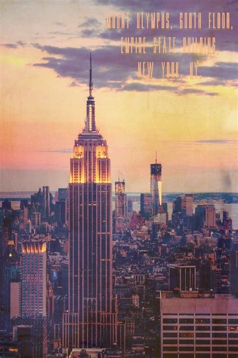 Mount Olympus, 600th floor, Empire State Building, New York. NY | Great Movies! | Pinterest ...