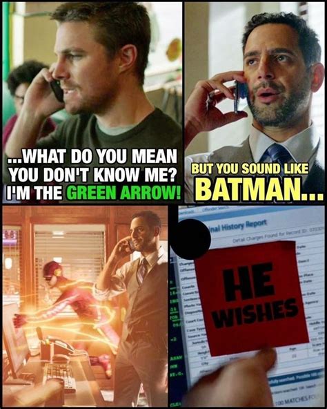 Barry Allen Arrow Meme | Humourew