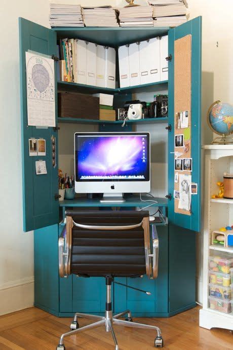 20 Hideaway Desk Ideas To Save Your Space - Shelterness