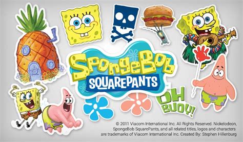 SpongeBob Stickers | StickerYou Products