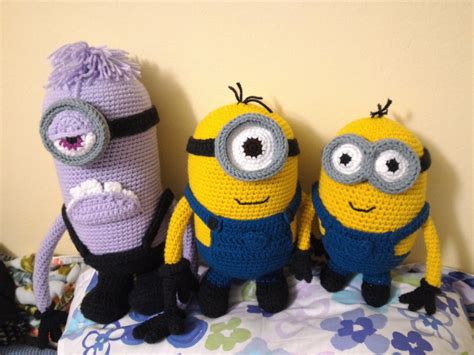 Minion Crochet Pattern Crochet Minion Amigurumi Pattern Set Etsy ...