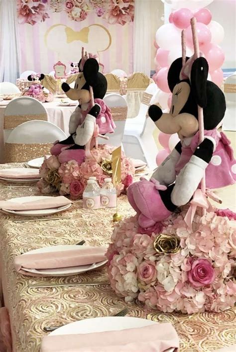 Minnie Mouse Royal Princess Birthday Party Ideas | Photo 26 of 26 ...