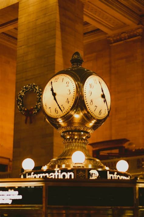 The Grand Central Terminal Clock · Free Stock Photo