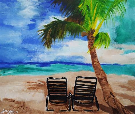 Relax and Chill Painting by Antonio Griffin - Fine Art America