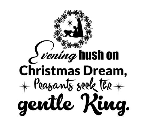 Religious Christmas Quotes, 13 Christmas Messages, SVG, JPG