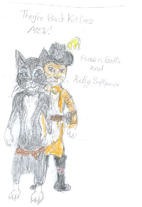 Puss and Kitty - Kitty Softpaws Fan Art (25063251) - Fanpop