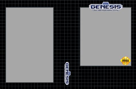 Sega Genesis Box Art Template (1989 Edition) by hinson0 on DeviantArt