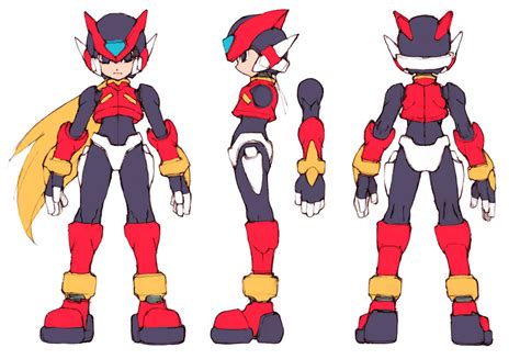 Zero Concept Art - Mega Man Zero Art Gallery