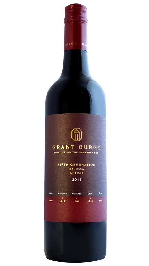 2018 Grant Burge Fifth Generation Shiraz - Fine Wine Delivery