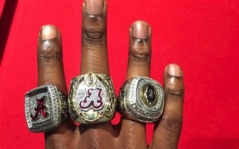 LOOK: You need to see Alabama's three massive championship rings - CBSSports.com