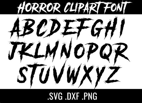 Spooky extensis fonts - ferhistory