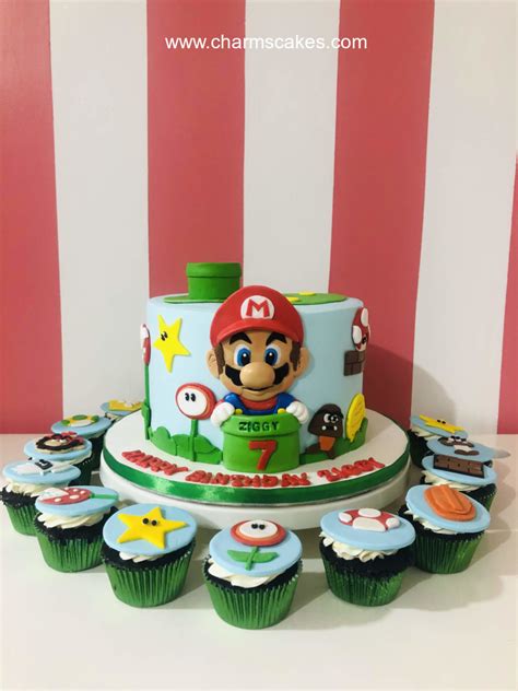 Mario's Tunnel Super Mario Cake, A Customize Super Mario cake