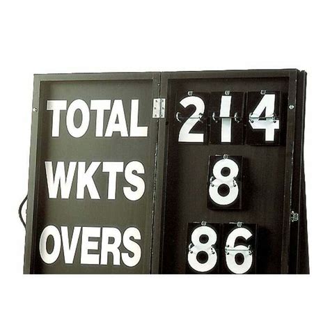 Foldaway Cricket Scoreboard | Net World Sports Australia