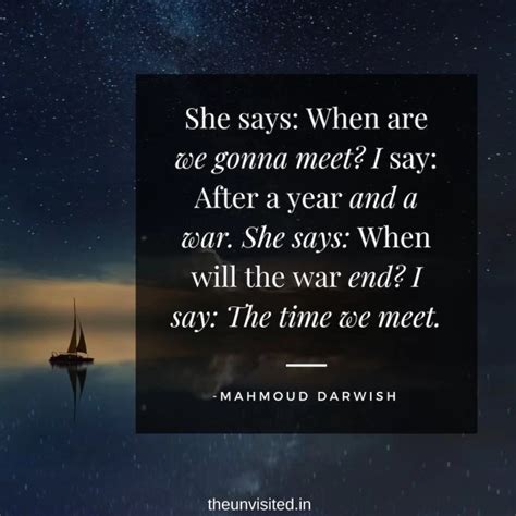 10 Timeless Quotes by Palestinian Poet - Mahmoud Darwish On Life And Love - The Unvisited