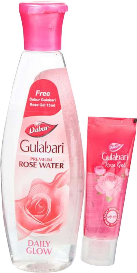 Buy DABUR GULABARI ROSE WATER 120 ML WITH DABUR GULABARI ROSE GEL 15 ML Online & Get Upto 60% ...