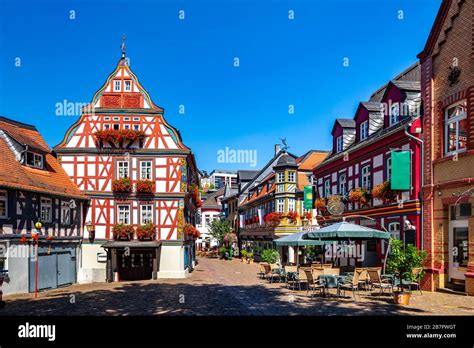 Historical city of Idstein, Hessen, Germany Stock Photo - Alamy