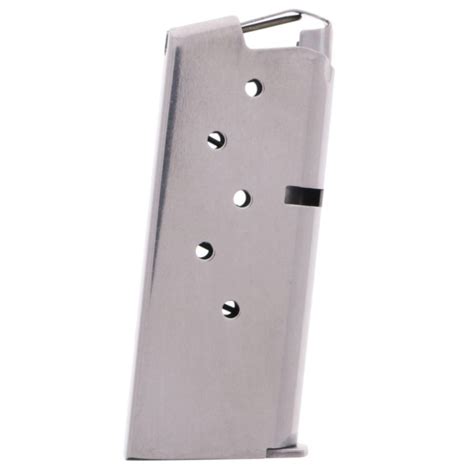 Kimber Micro 9, 9mm Stainless Steel 6-round Magazine