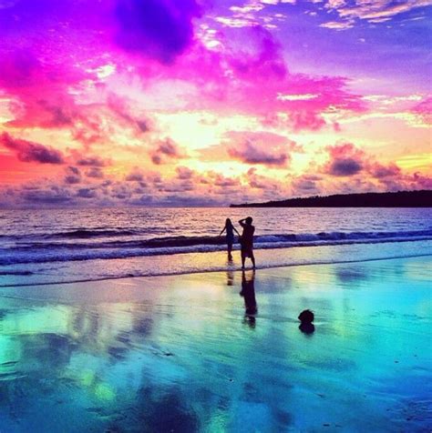 Pink sunset Beach | Scenery & Photography | Pinterest | Pink sunset, Sunset beach and Sunset