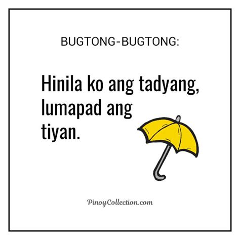 Mga Halimbawa Ng Bugtong Na May Sagot