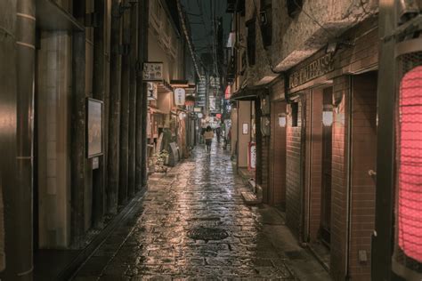 Free Images : alley, road, street, infrastructure, town, city, night ...