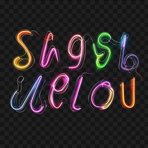 Premium PSD | Neon psd led light illuminating space with vibrant ...