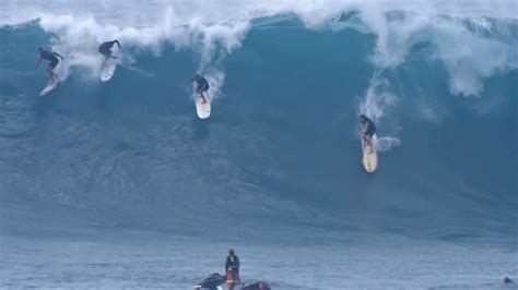 Waimea Bay surf Big Wednesday 1-27-16 - YouTube