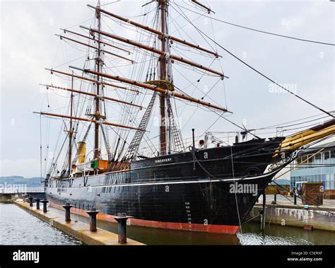 The RRS Discovery (Scott's Antarctic Expedition vessel), Dundee Stock ...