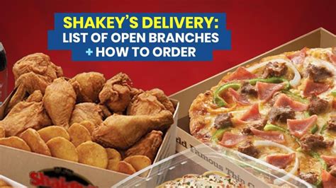 SHAKEY'S DELIVERY: List of Open Branches + Where to Buy Cook-at-Home MOJOS | The Poor Traveler ...