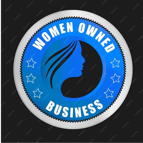 Premium Vector | Women Owned Logo Women Owned vector logo design Women ...