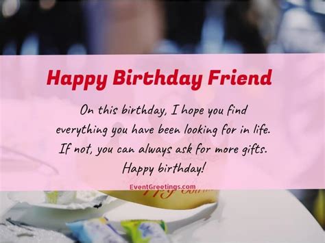 Happy Birthday To A Long Time Friend - Happy Birthday Card