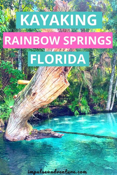 Rainbow Springs Kayaking and Tubing | Rainbow springs florida, Rainbow ...