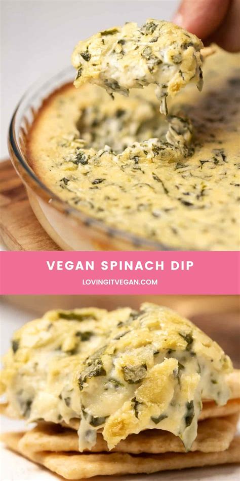 Vegan Spinach Dip - Loving It Vegan