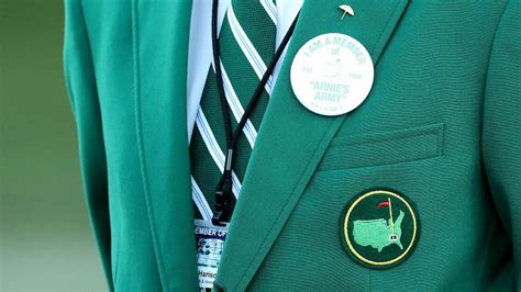 Masters green jacket: Explaining the history behind most famous blazer in sports | Sporting News