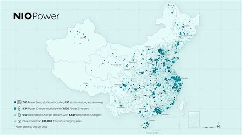 NIO Installs 700th Battery Swap Station In China