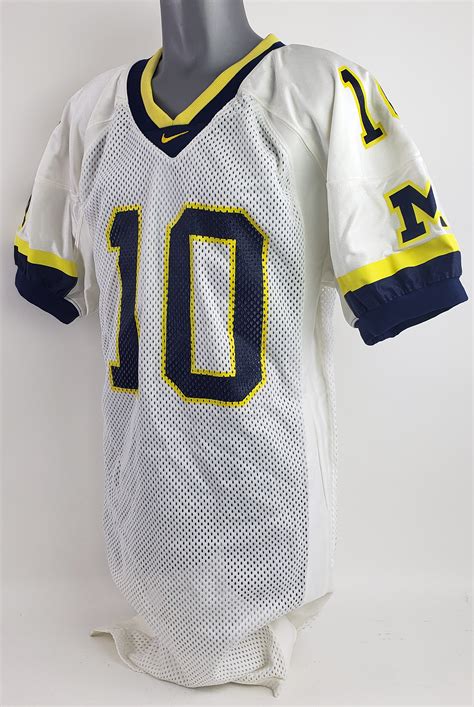 Lot Detail - 1998-99 Tom Brady Michigan Wolverines Road Jersey (MEARS A5)