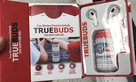 Even Budweiser made wireless earbuds : r/DankPods