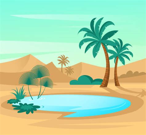 3,500+ Oasis Stock Illustrations, Royalty-Free Vector Graphics & Clip ...